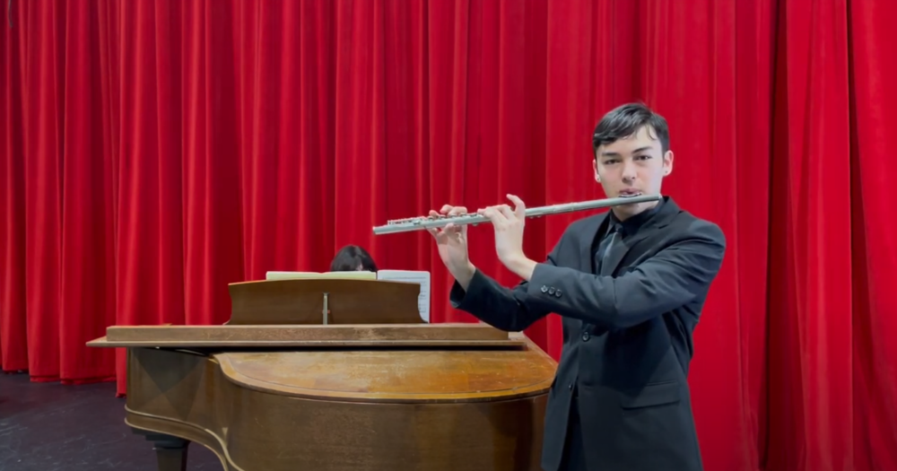 Jacob Van Surksum performs Sonata #2 by George Frideric Handel