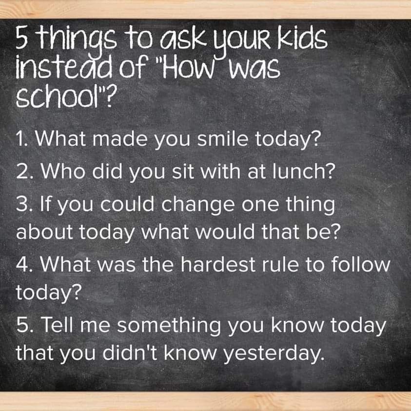 5 Things to Ask Your Kids